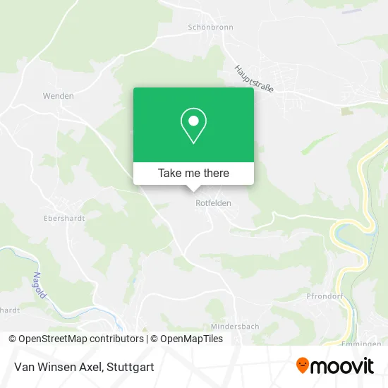 Карта Van Winsen Axel