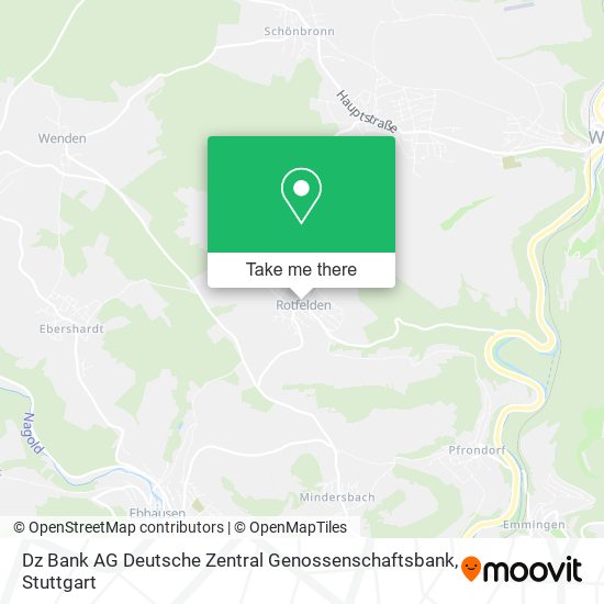 Dz Bank AG Deutsche Zentral Genossenschaftsbank map