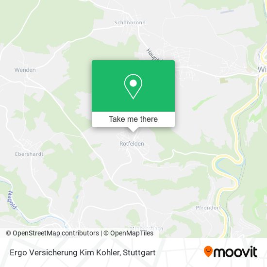Ergo Versicherung Kim Kohler map