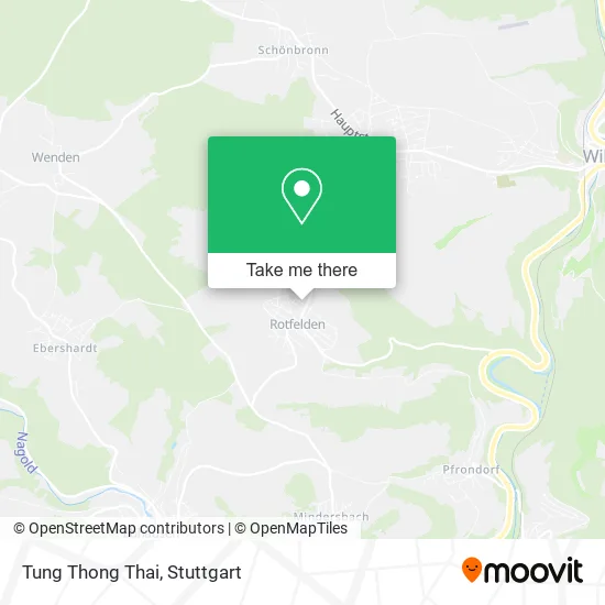 Карта Tung Thong Thai
