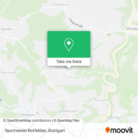 Sportverein Rotfelden map