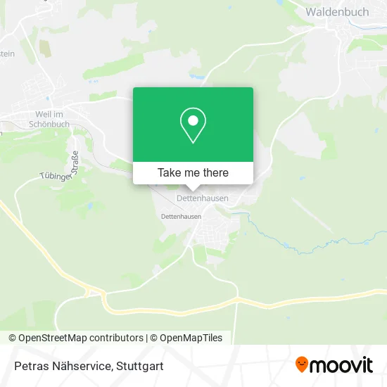Карта Petras Nähservice