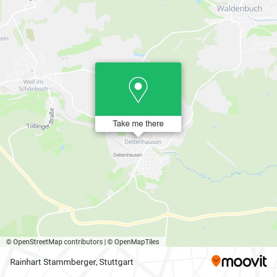 Rainhart Stammberger map