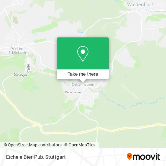 Карта Eichele Bier-Pub