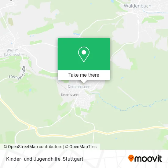Карта Kinder- und Jugendhilfe