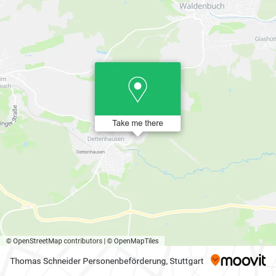 Карта Thomas Schneider Personenbeförderung
