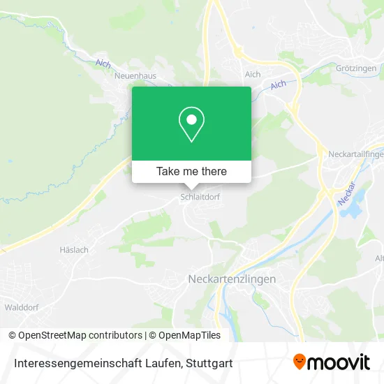 Карта Interessengemeinschaft Laufen