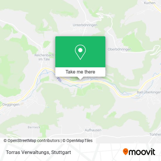 Torras Verwaltungs map