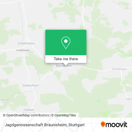 Карта Jagdgenossenschaft Bräunisheim