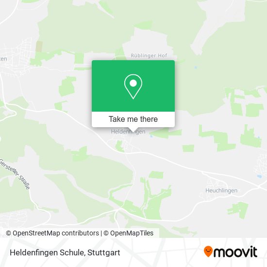 Карта Heldenfingen Schule