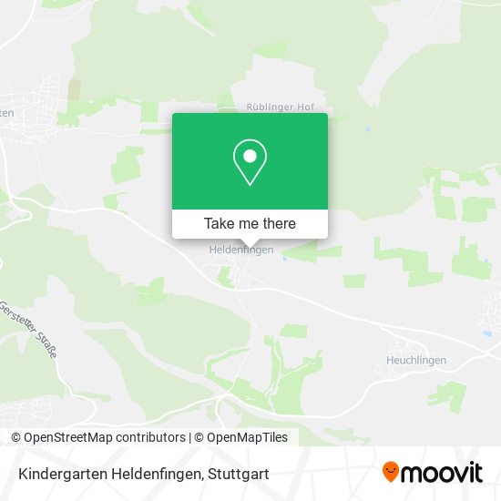 Kindergarten Heldenfingen map