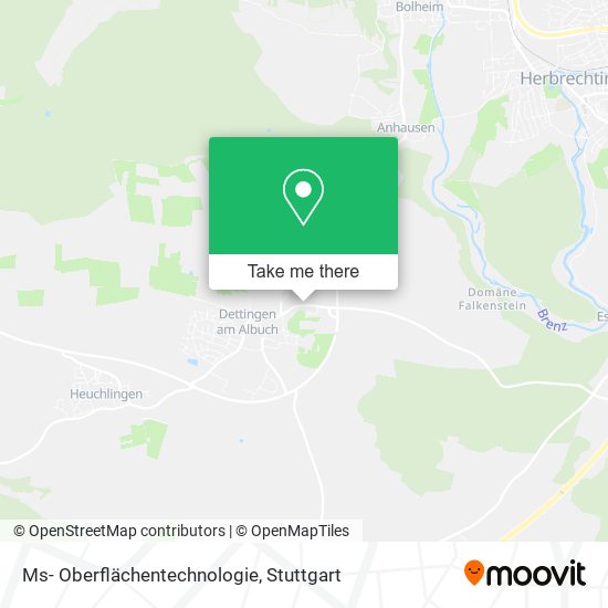Ms- Oberflächentechnologie map