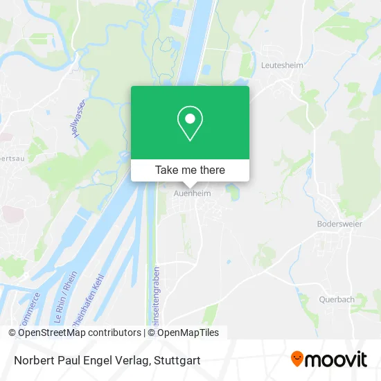 Карта Norbert Paul Engel Verlag