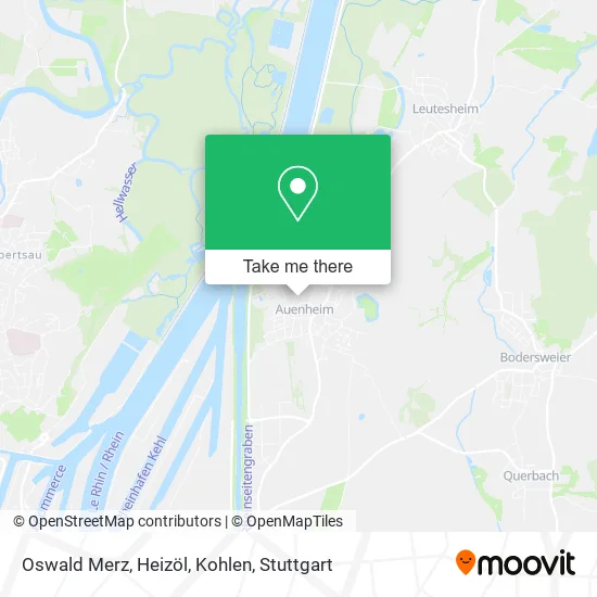 Карта Oswald Merz, Heizöl, Kohlen