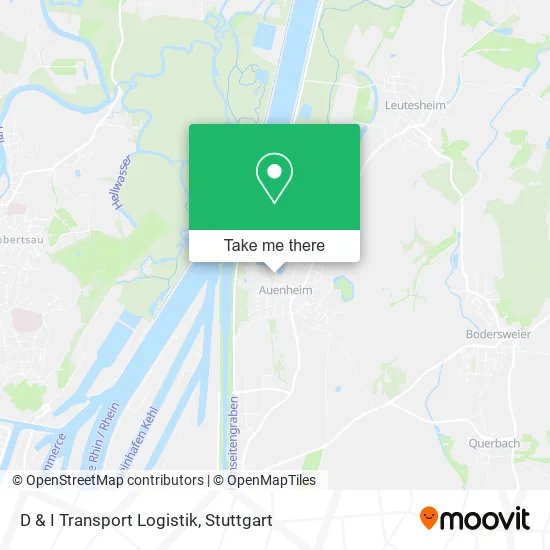 Карта D & I Transport Logistik