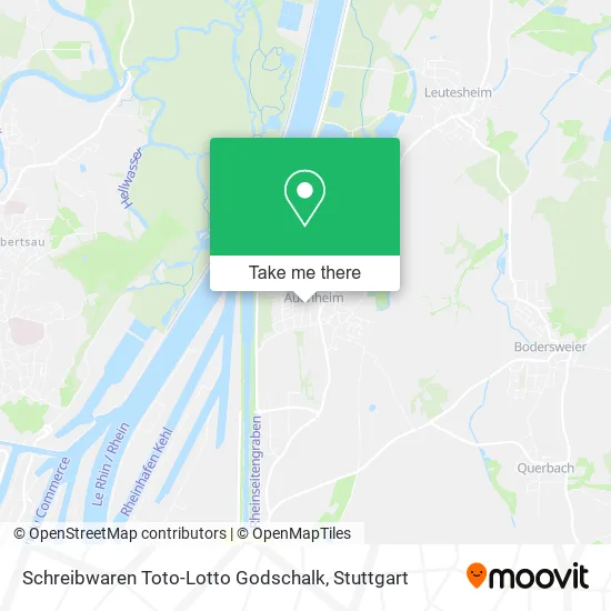 Карта Schreibwaren Toto-Lotto Godschalk