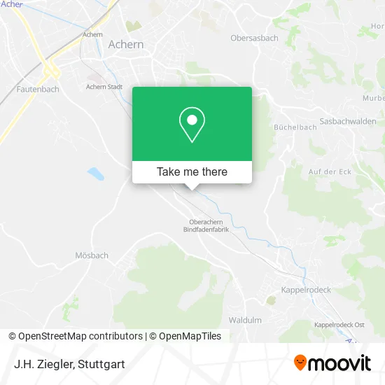 Карта J.H. Ziegler