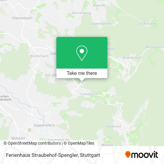 Ferienhaus Straubehof-Spengler map