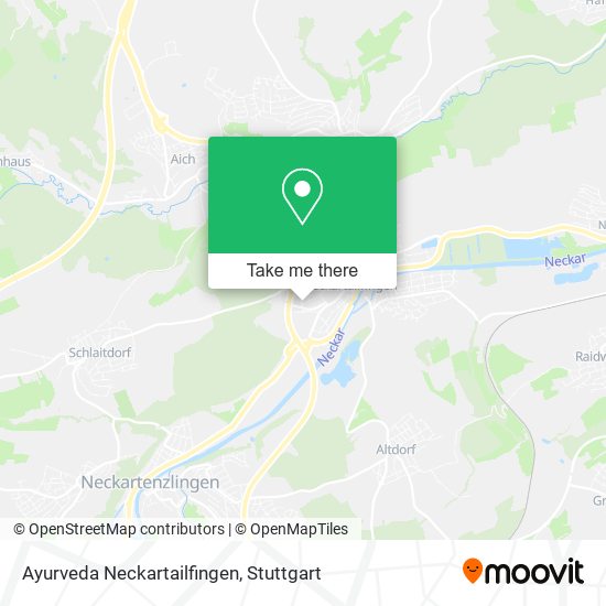 Карта Ayurveda Neckartailfingen