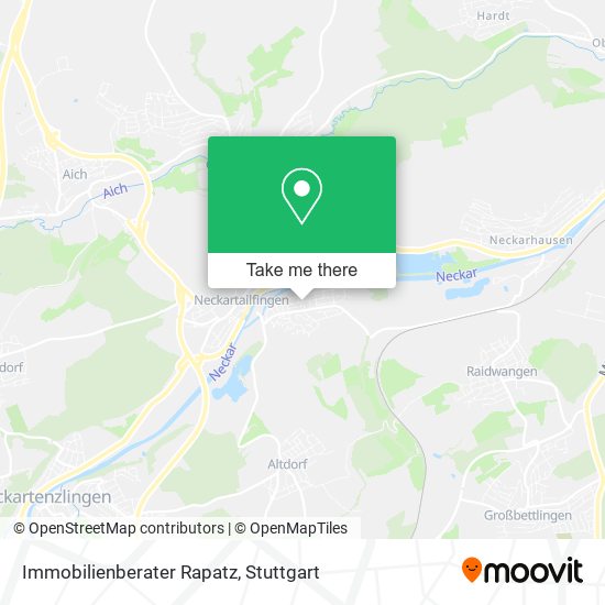 Immobilienberater Rapatz map