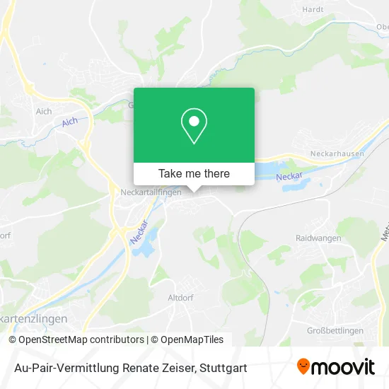 Au-Pair-Vermittlung Renate Zeiser map