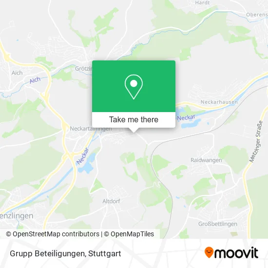 Карта Grupp Beteiligungen