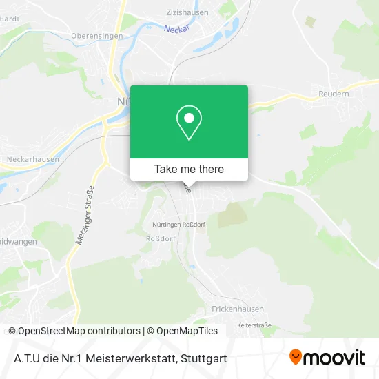 Карта A.T.U die Nr.1 Meisterwerkstatt