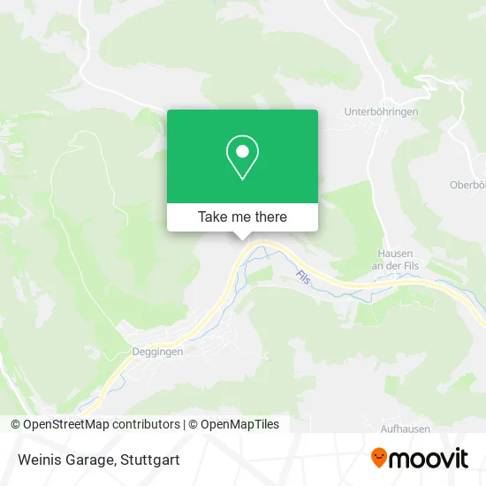 Карта Weinis Garage