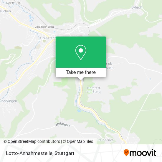 Lotto-Annahmestelle map