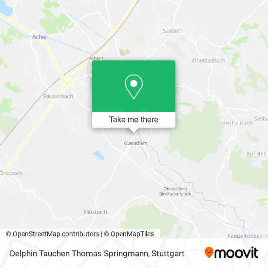 Карта Delphin Tauchen Thomas Springmann