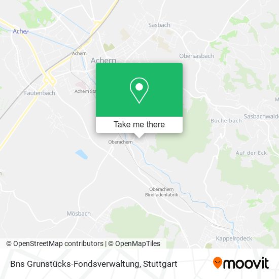 Bns Grunstücks-Fondsverwaltung map