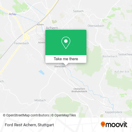 Карта Ford Rest Achern
