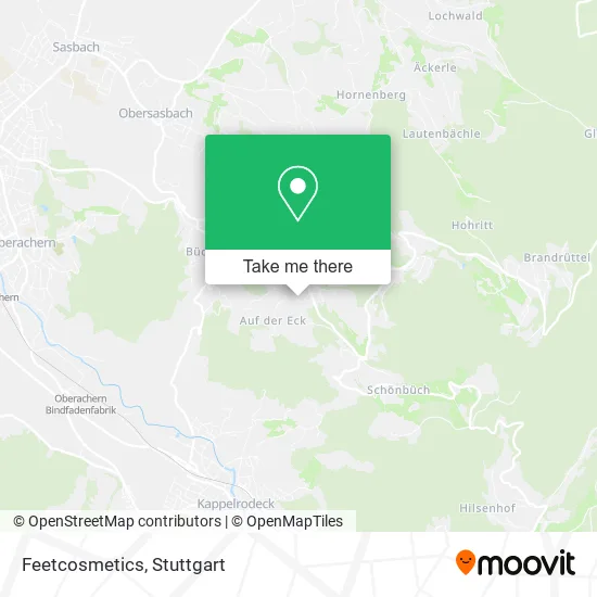 Карта Feetcosmetics