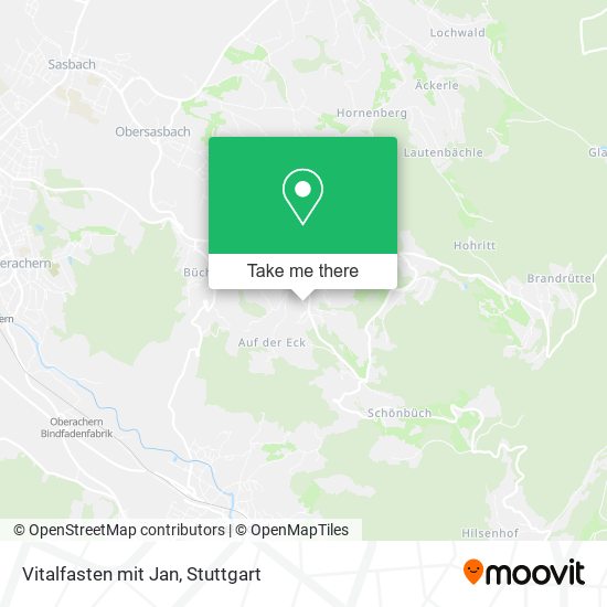 Карта Vitalfasten mit Jan