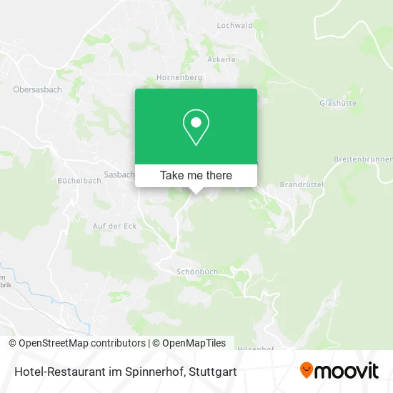 Карта Hotel-Restaurant im Spinnerhof