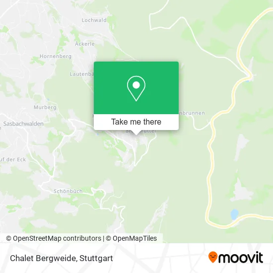 Карта Chalet Bergweide
