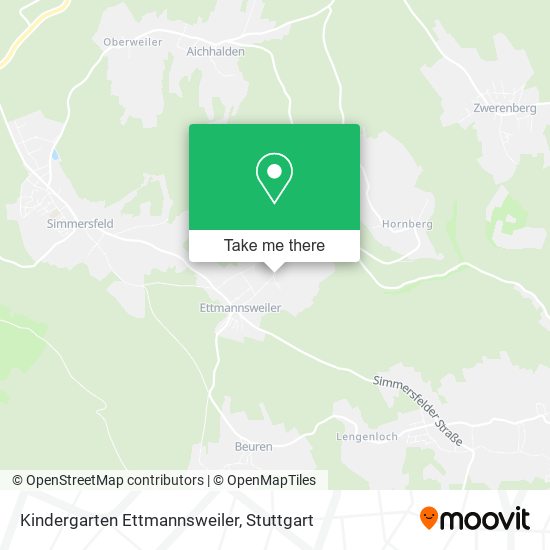 Kindergarten Ettmannsweiler map