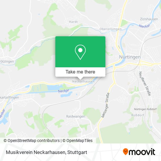 Musikverein Neckarhausen map