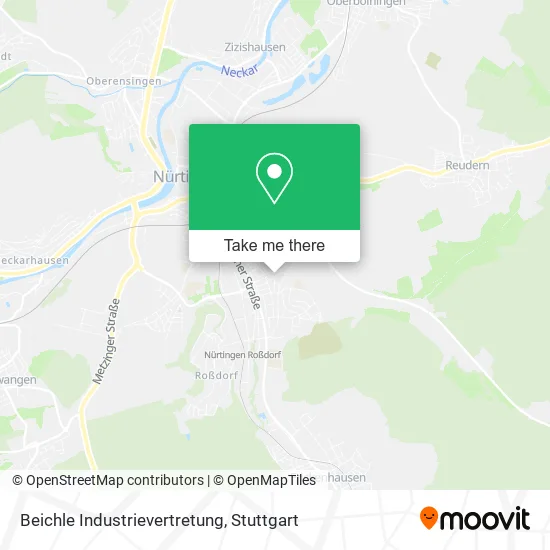 Карта Beichle Industrievertretung