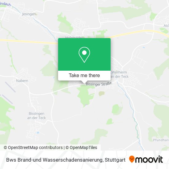 Bws Brand-und Wasserschadensanierung map