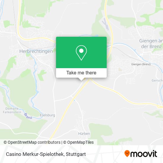 Casino Merkur-Spielothek map