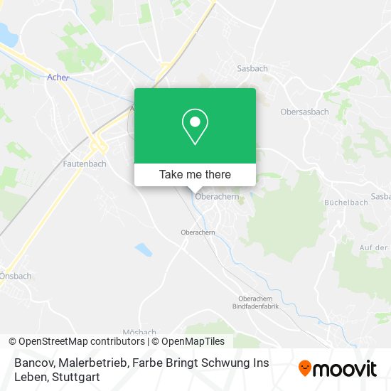 Bancov, Malerbetrieb, Farbe Bringt Schwung Ins Leben map