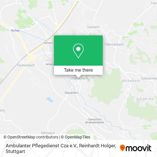 Ambulanter Pflegedienst Cza e.V., Reinhardt Holger map