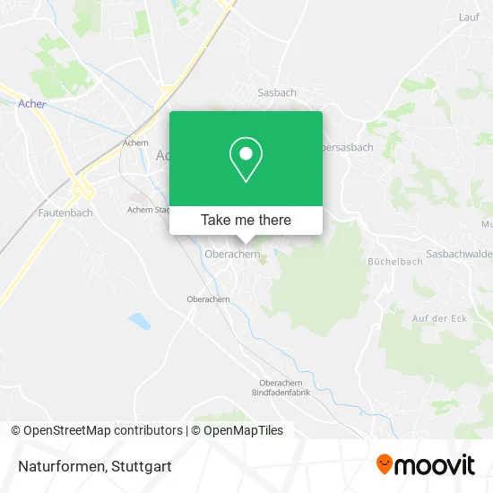 Карта Naturformen