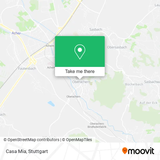 Карта Casa Mia
