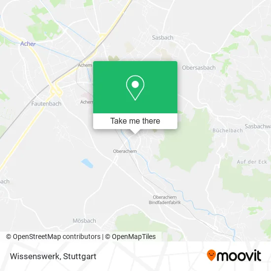 Карта Wissenswerk