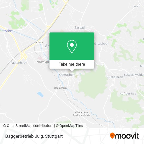Baggerbetrieb Jülg map