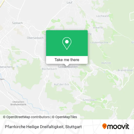Карта Pfarrkirche Heilige Dreifaltigkeit