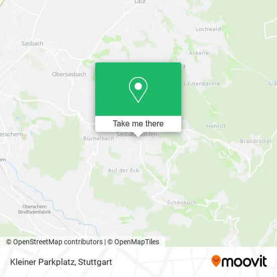 Карта Kleiner Parkplatz