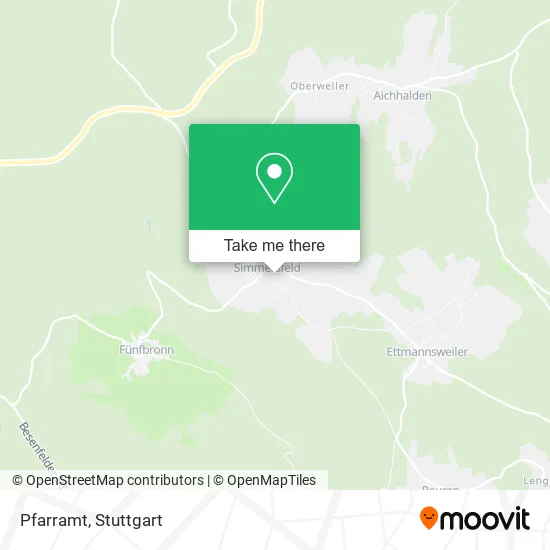 Карта Pfarramt